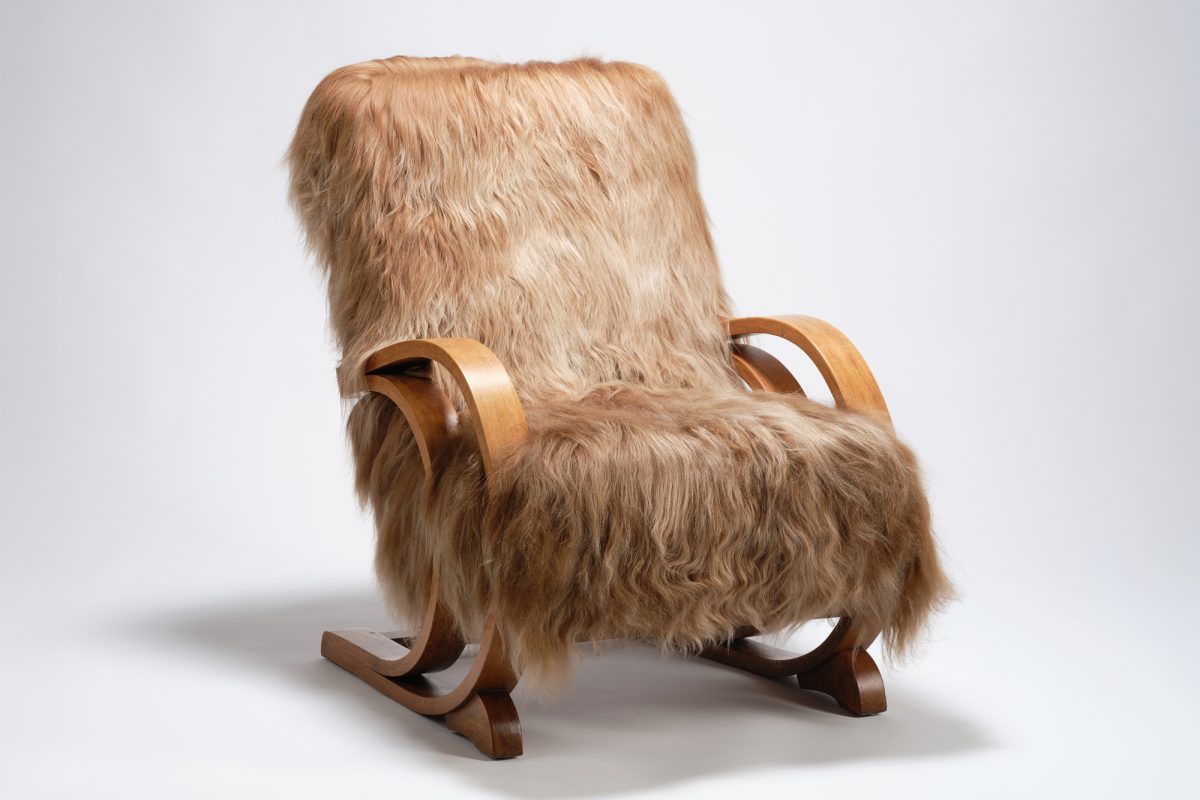 Marcel Breuer Sheepskin Chair - Image 3