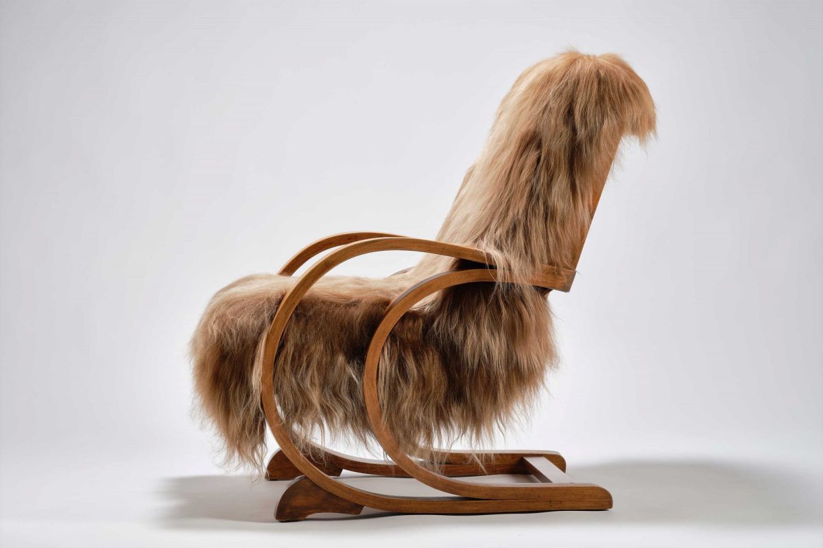 Marcel Breuer Sheepskin Chair - Image 5