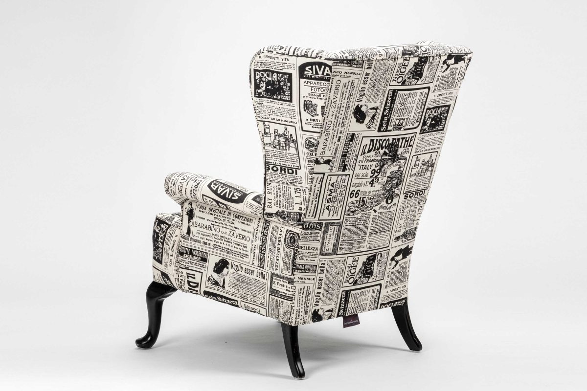 The ‘Old News” Wingchair - Image 4