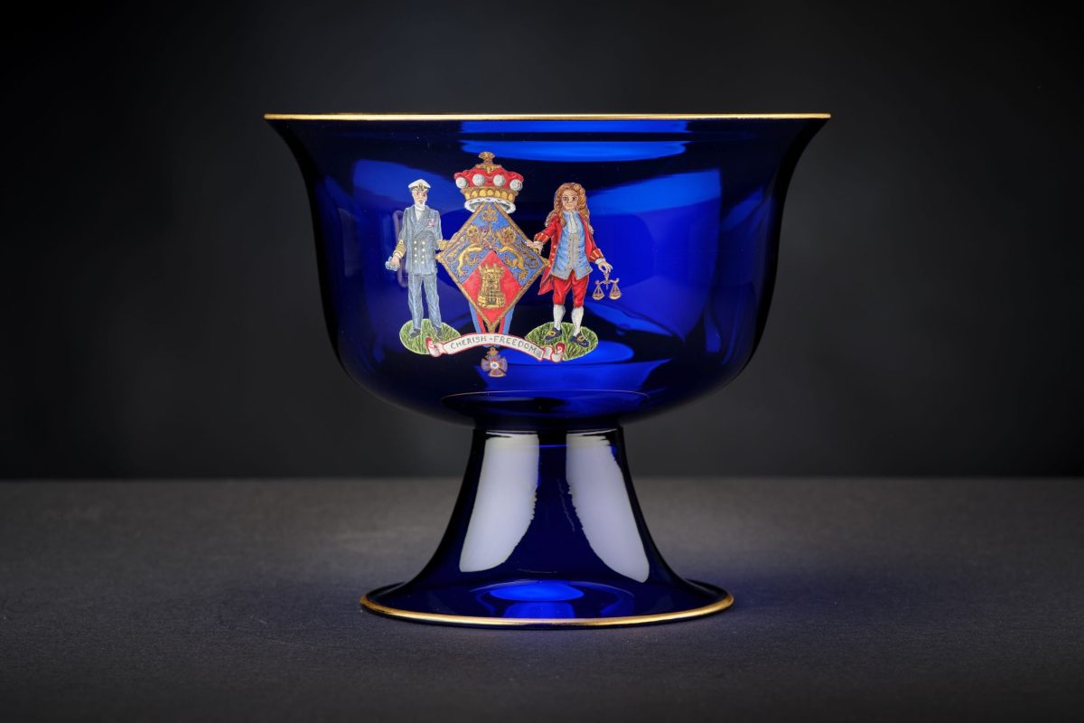 Lady Thatcher’s Armorial Footed Bowl