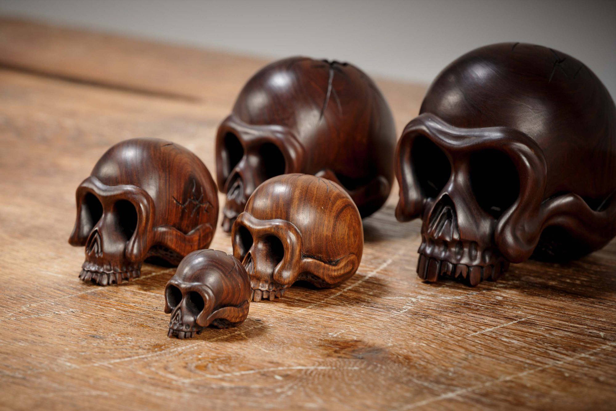 Wooden Skulls - Image 3