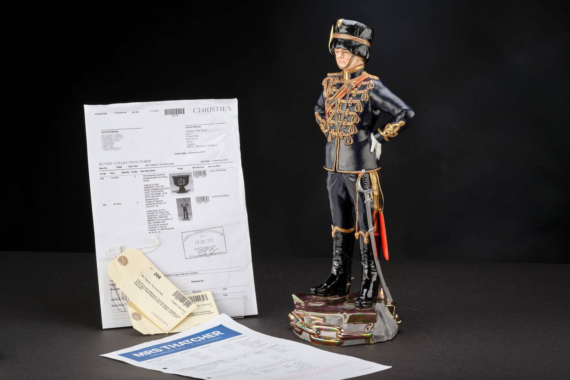 Winston Churchill Figurine - Image 5