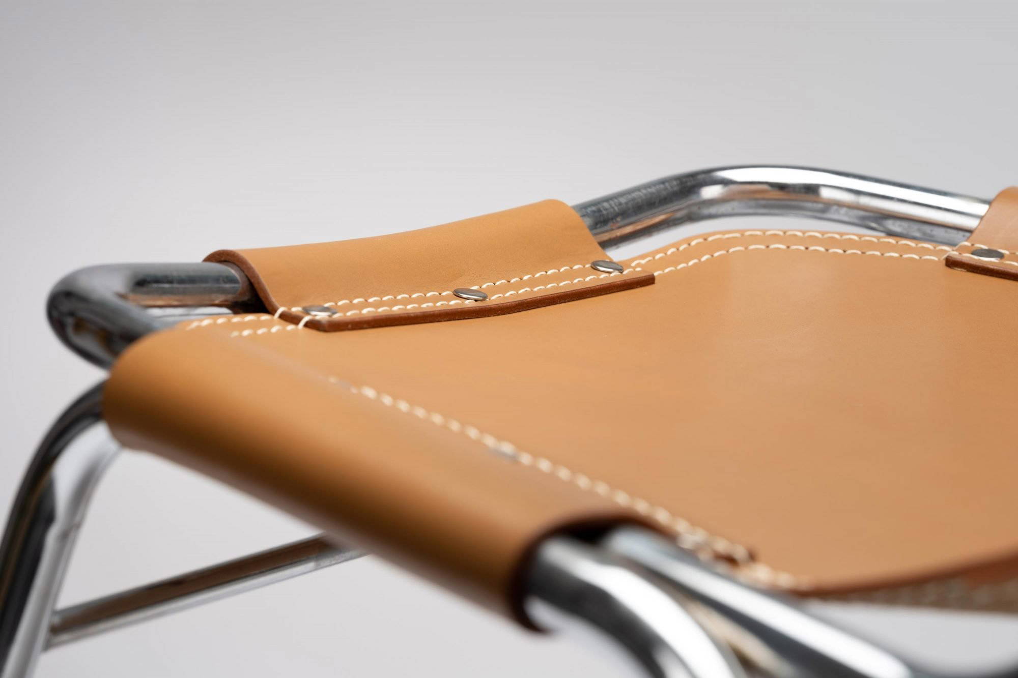 Chrome ‘Les Arcs’ Chair - Image 3